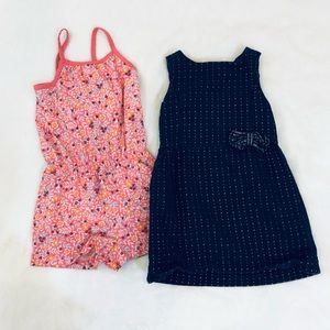 Girls 3T Dress & Romper Bundle